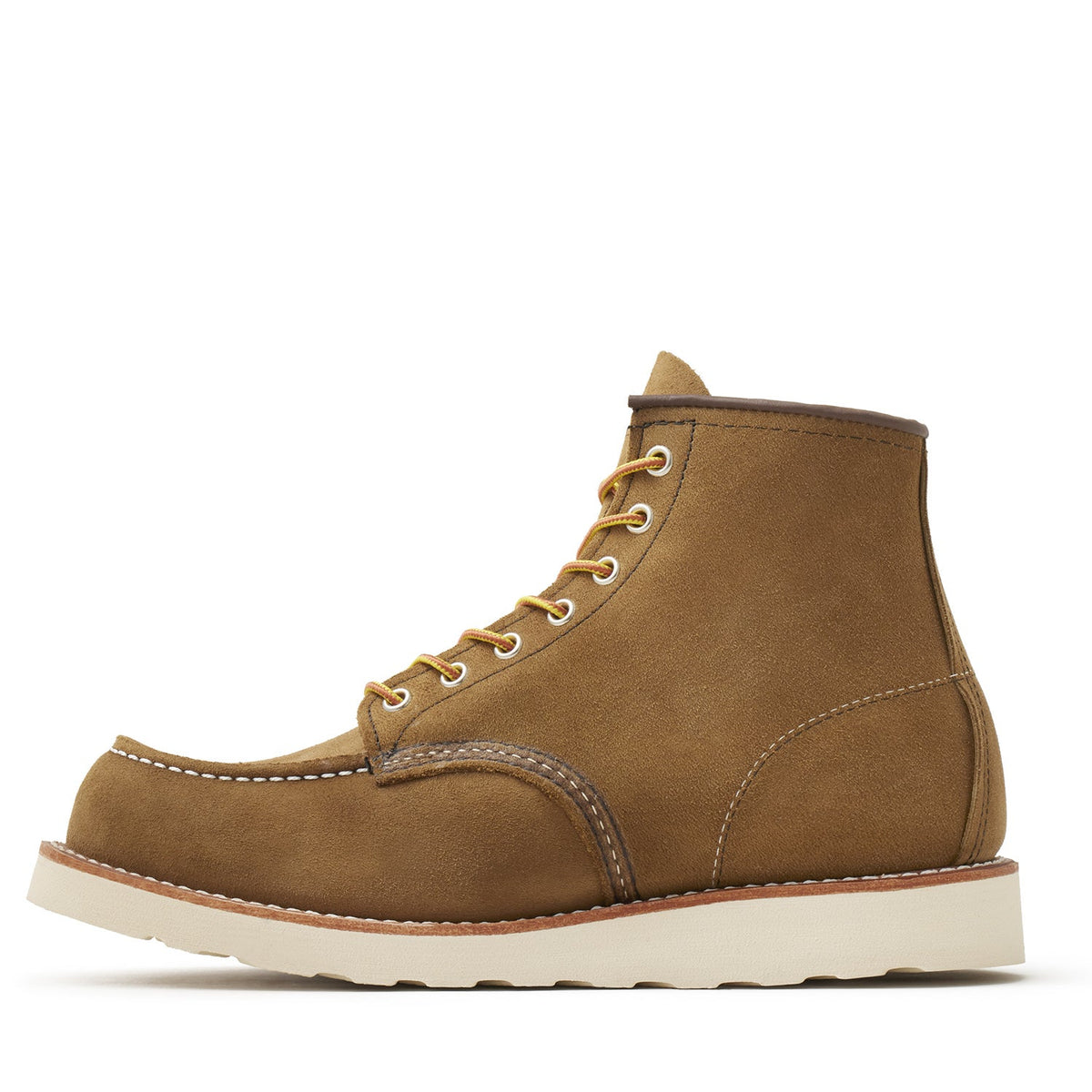 Red Wing Men's Classic Moc 6" Boot 8881 in Olive Mohave Men's Footwear