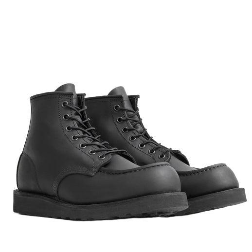 Red Wing Men's 8074 Moc Toe Black Harness Men's Boots