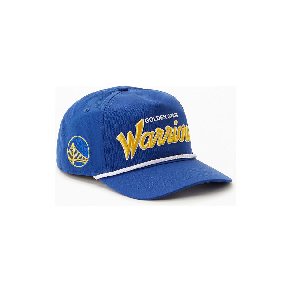 Men's Royal Blue Golden State Warriors Hitch Crosstown Script Snapback Hat Headwesr
