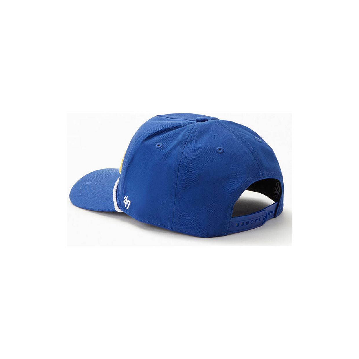Men's Royal Blue Golden State Warriors Hitch Crosstown Script Snapback Hat Headwesr