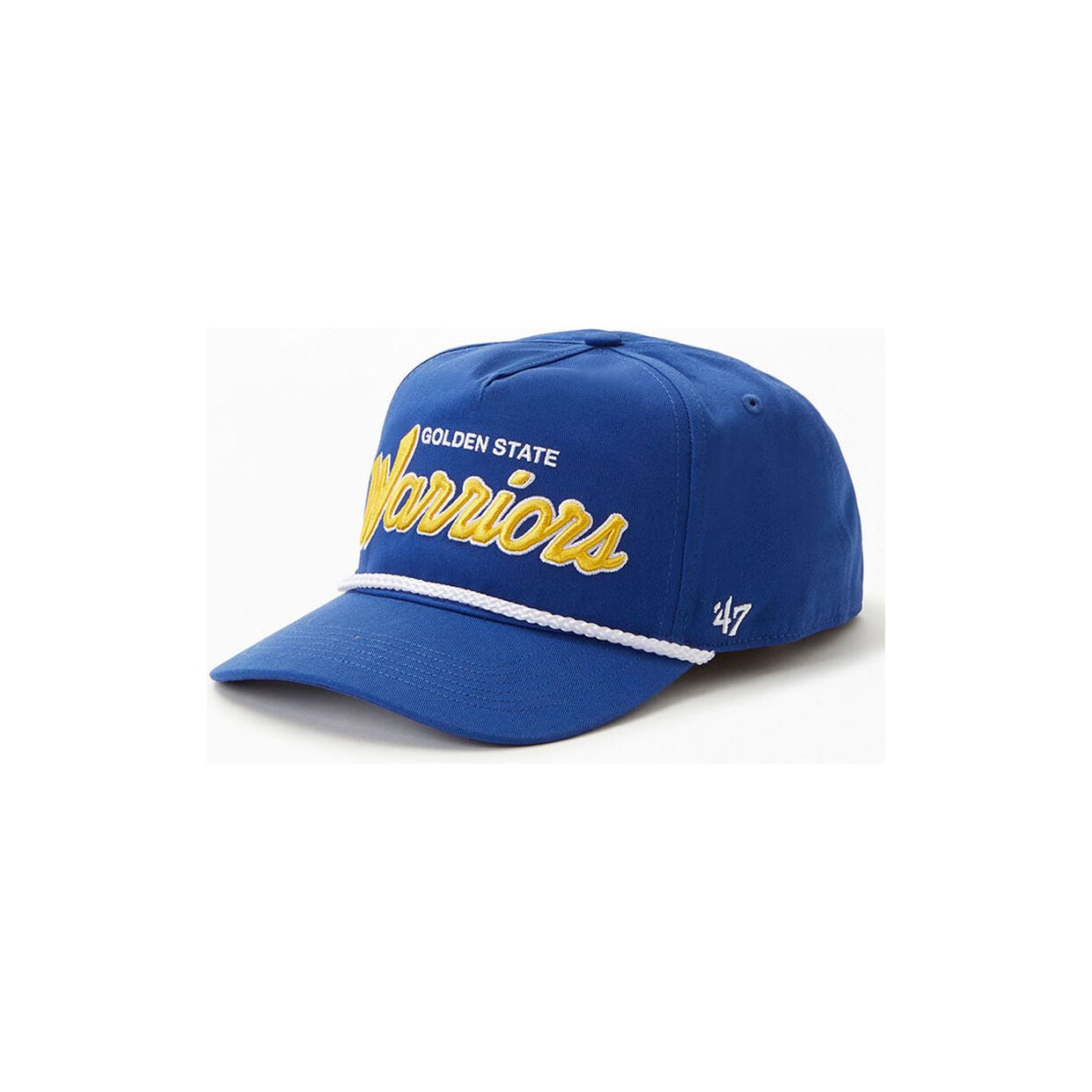 Men's Royal Blue Golden State Warriors Hitch Crosstown Script Snapback Hat Headwesr