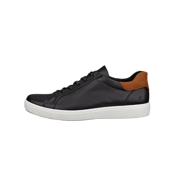 ECCO Men's Soft 7 Leather Slip-In Sneaker