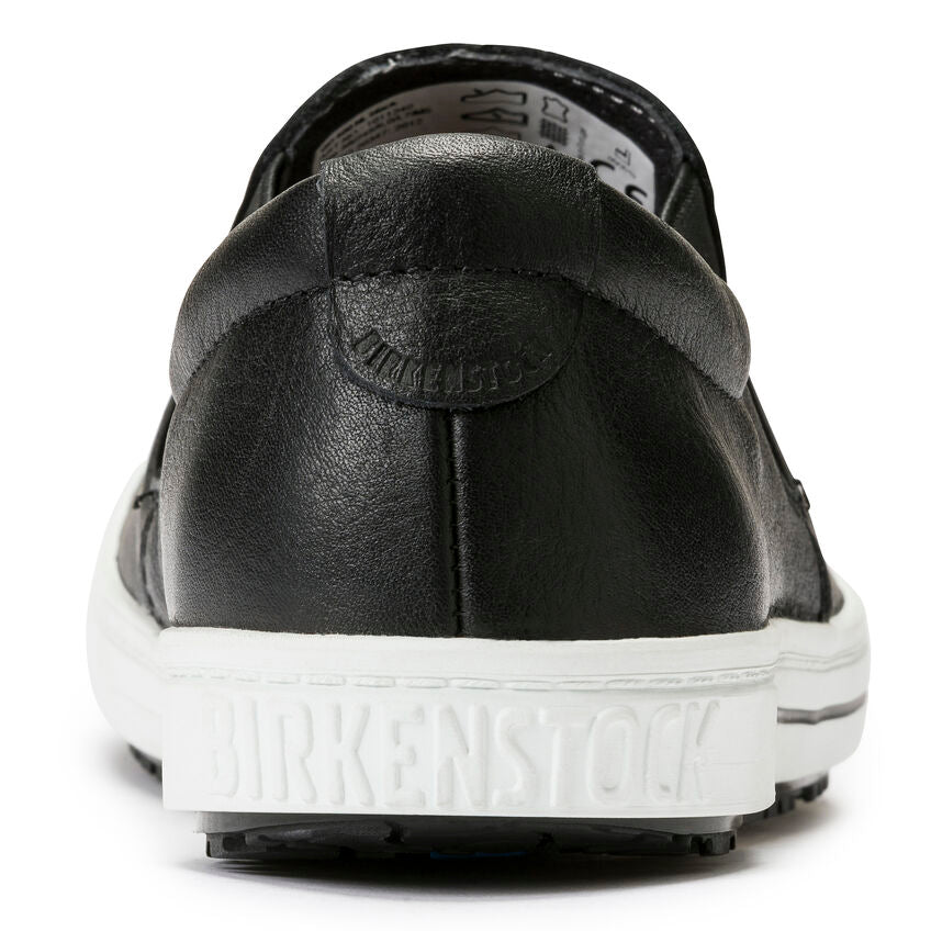 Birkenstock QO 400 Leather Safety Shoe in Black Unisex Footwear
