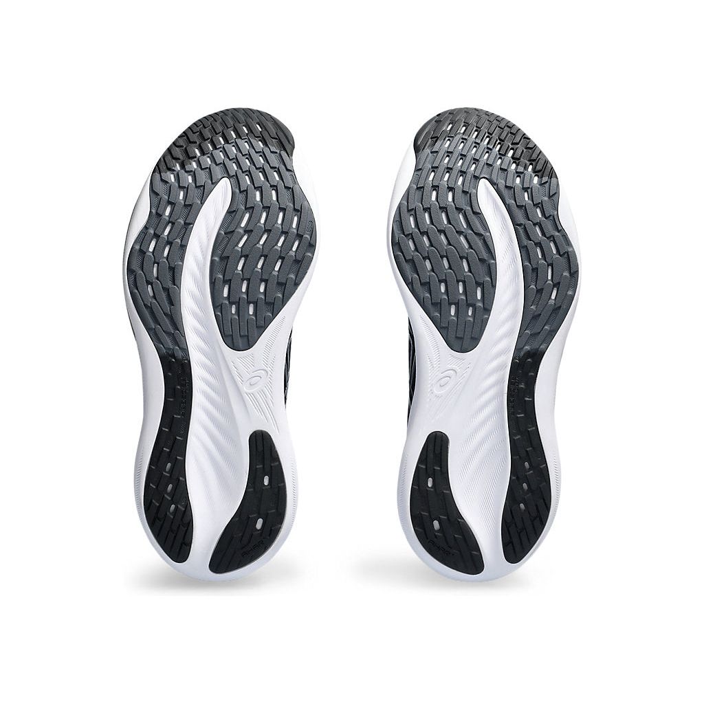 Asics Women's Gel Nimbus-26 in Black Graphite Grey Shoes