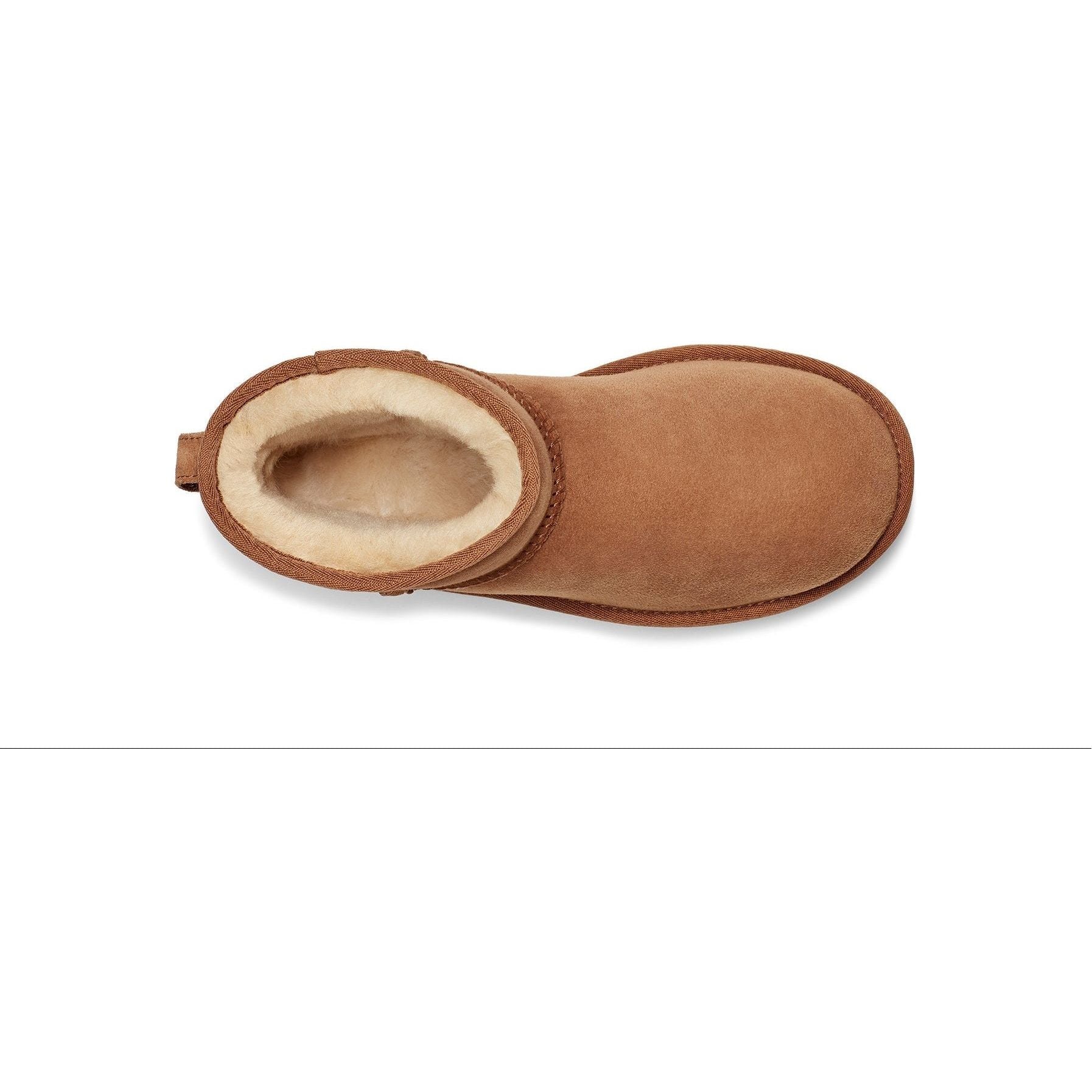 UGG Women's Classic Mini II Boot in Chestnut-Footprint USA