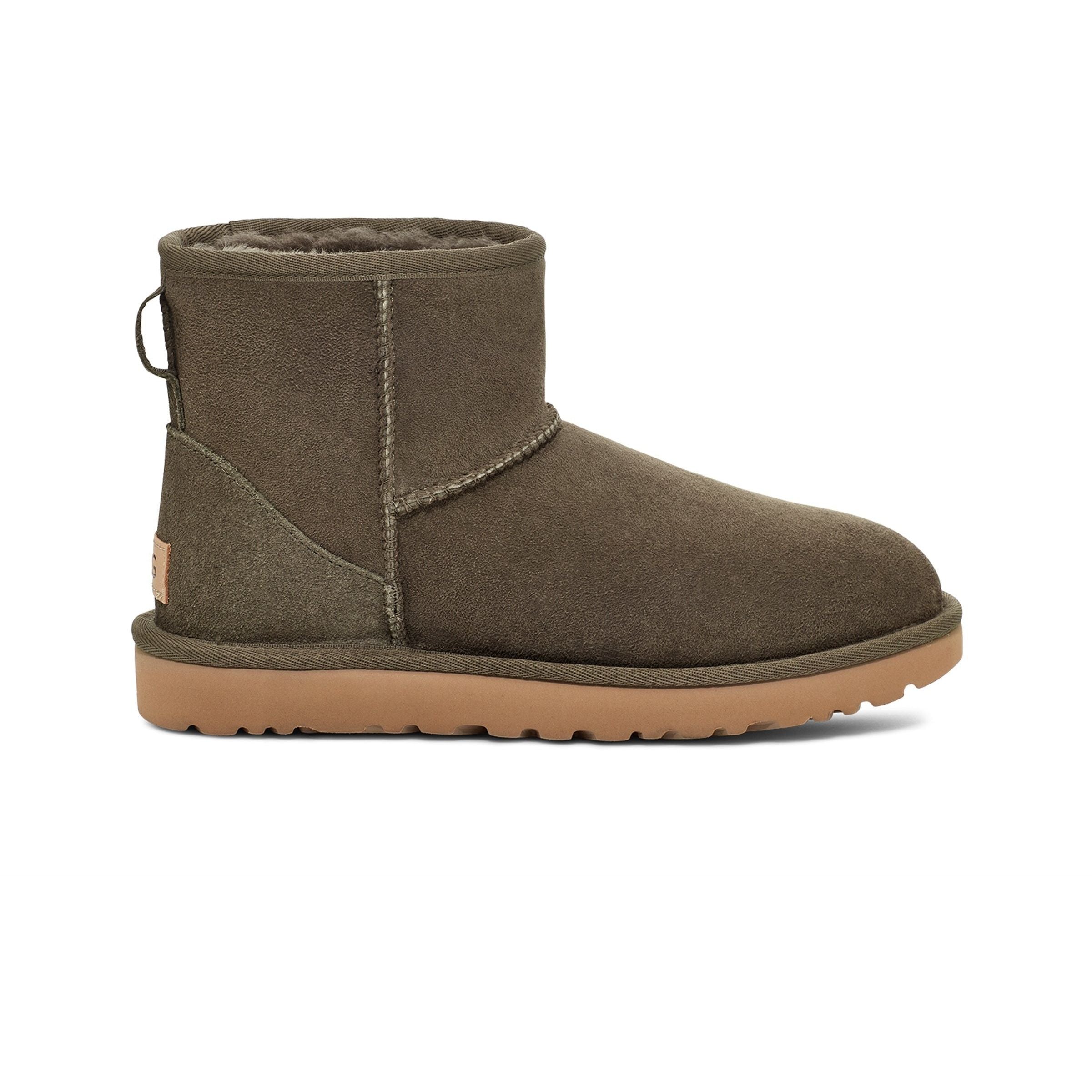 UGG Women's Classic Mini II Boot in Slate-Footprint USA
