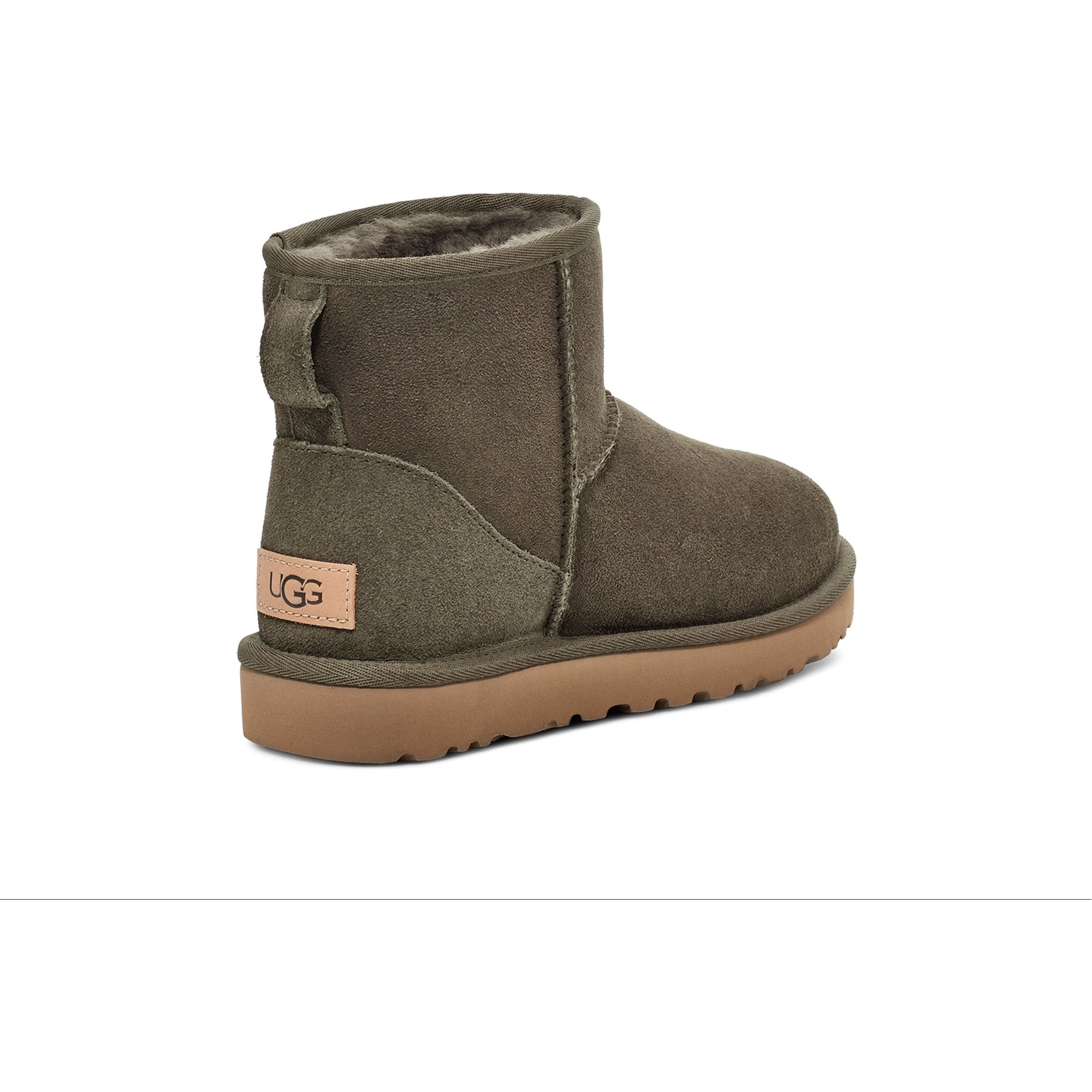 UGG Women's Classic Mini II Boot in Slate-Footprint USA