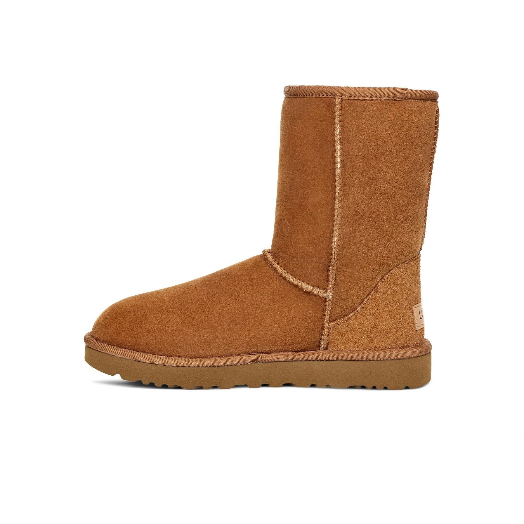 UGG Women's Classic Short II Boot in Chestnut-Footprint USA