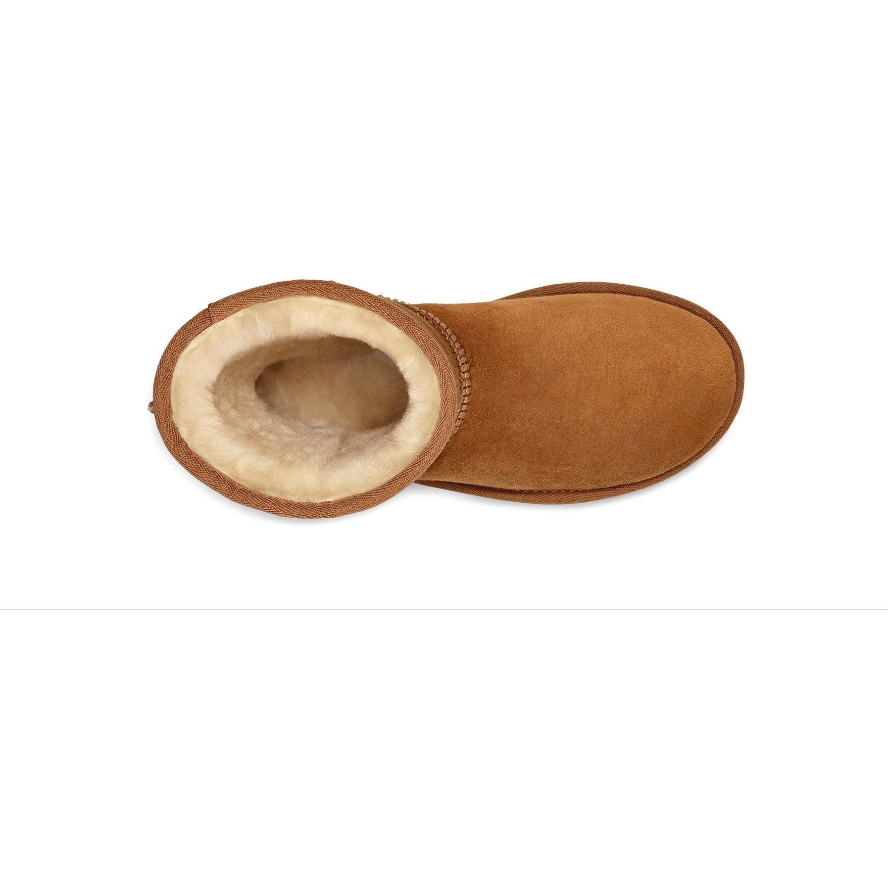UGG Women's Classic Short II Boot in Chestnut-Footprint USA