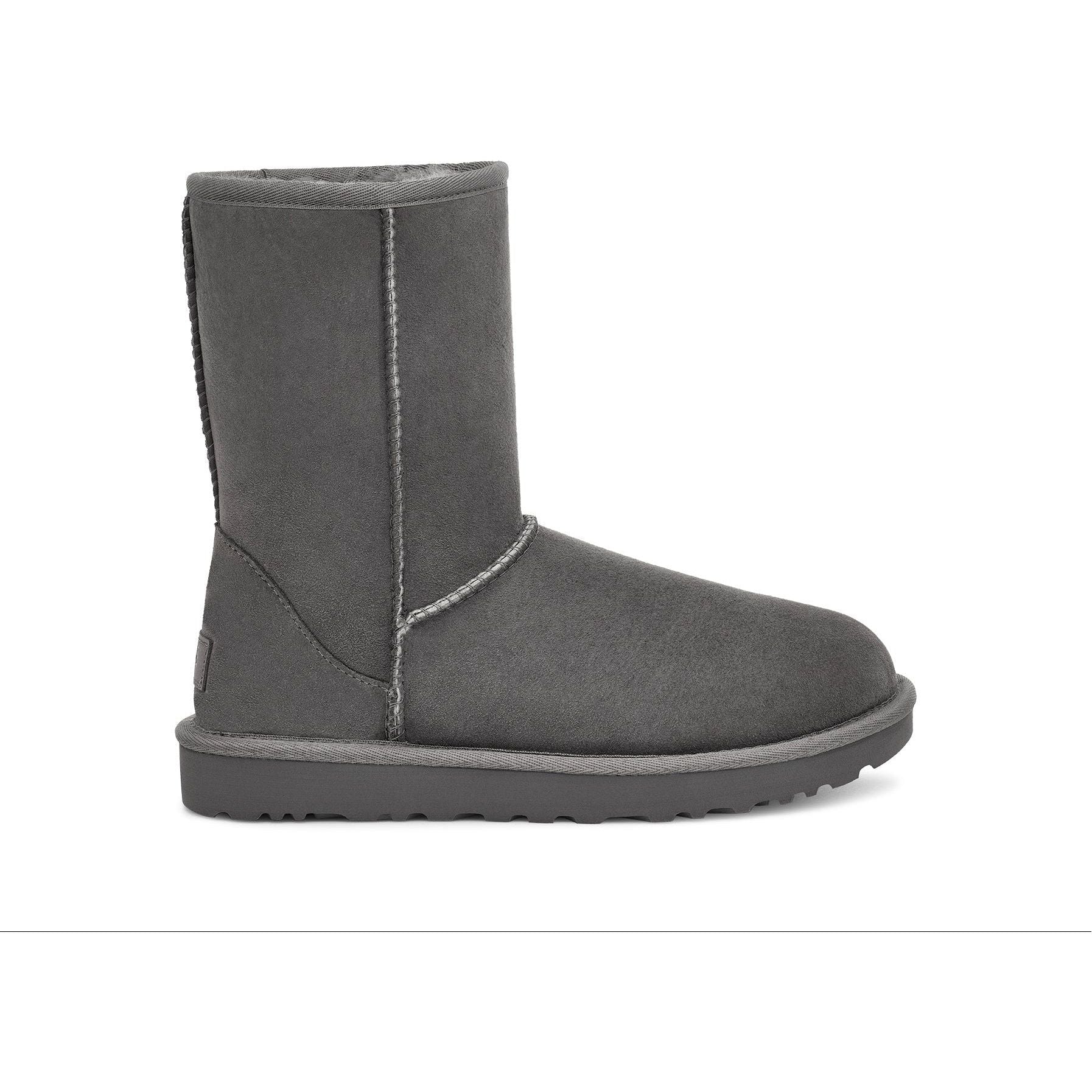 UGG Women's Classic Short II in Grey-Footprint USA