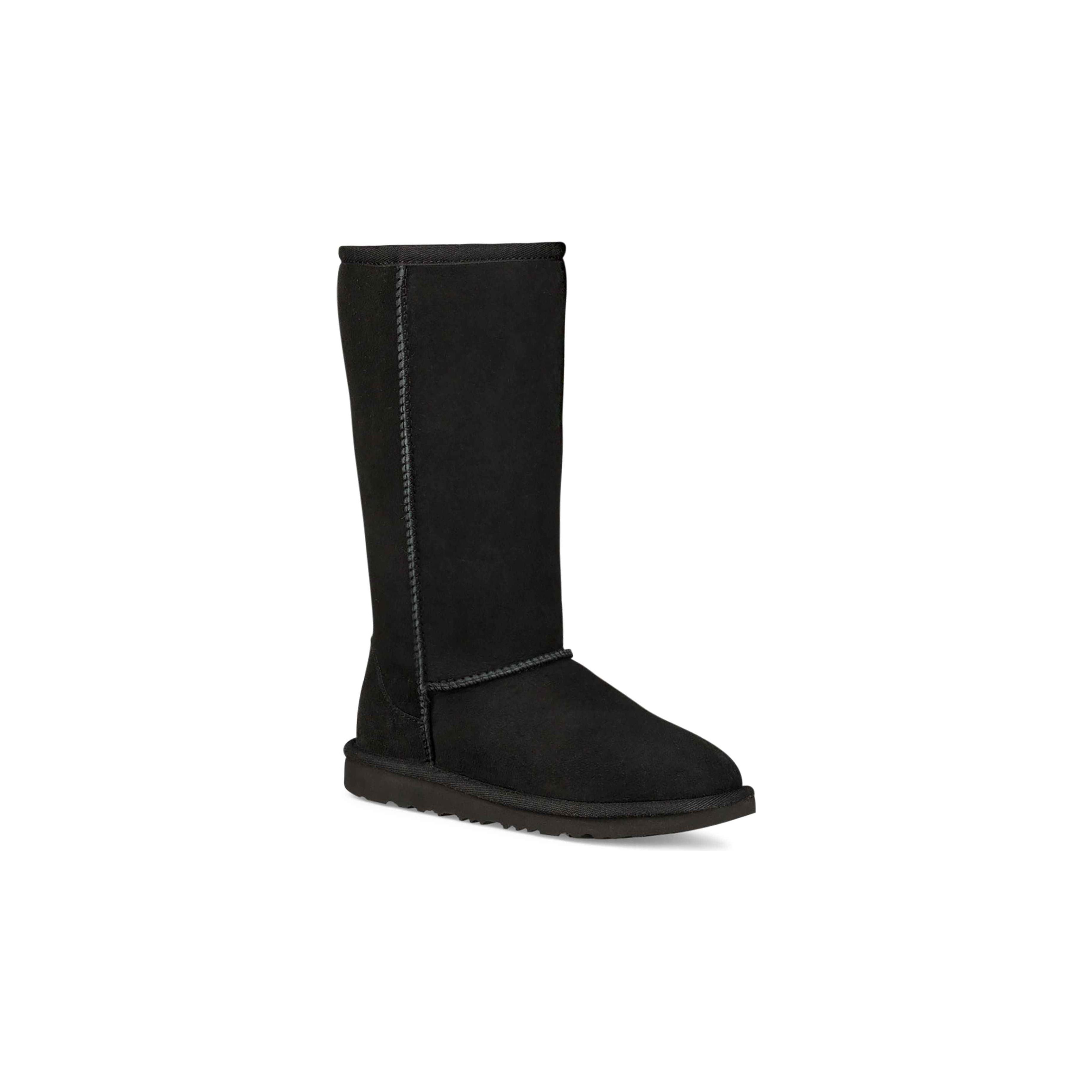 UGG Kids Classic II Tall Boot in Black Kid's Boots