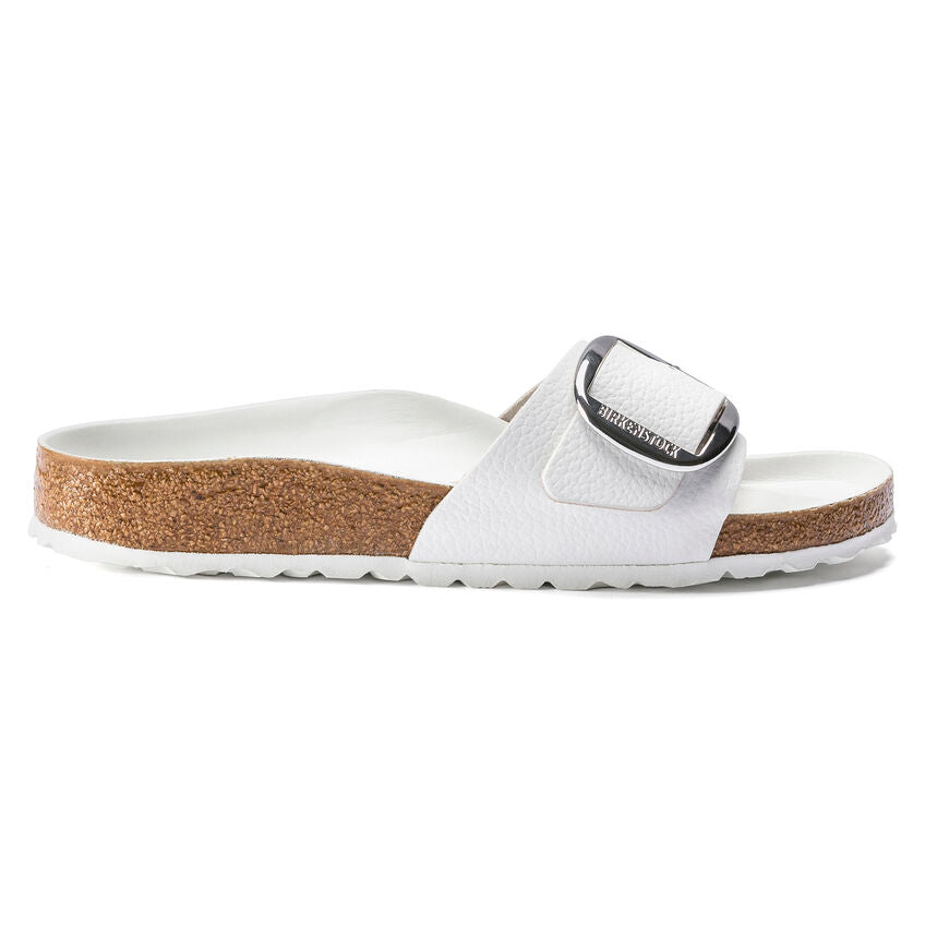 Birkenstock Madrid Big Buckle in White Women's Footwear