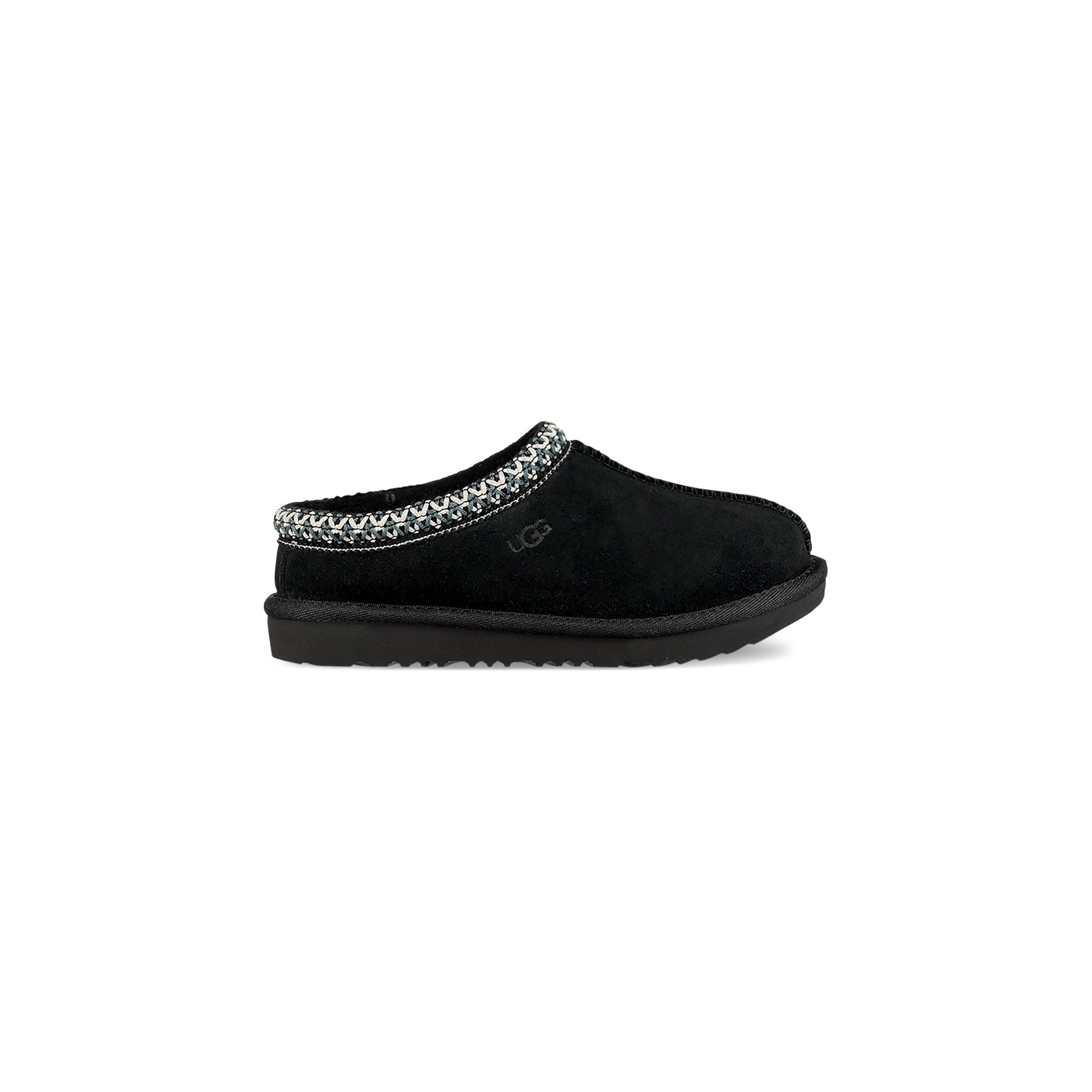 UGG Kid's Tasman II Slipper in Black Kid's Boots