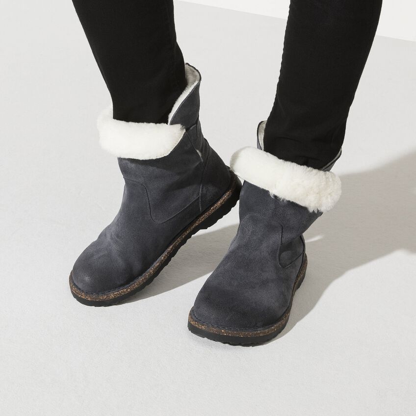 Birkenstock Uppsala Shearling Suede Leather Women's Footwear