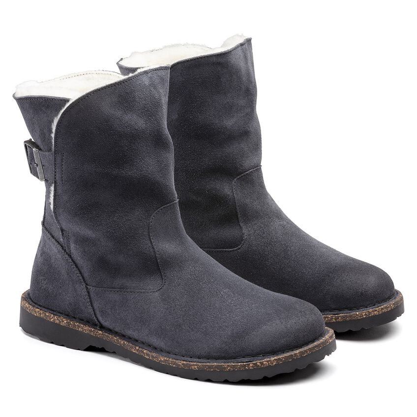 Birkenstock Uppsala Shearling Suede Leather Women's Footwear