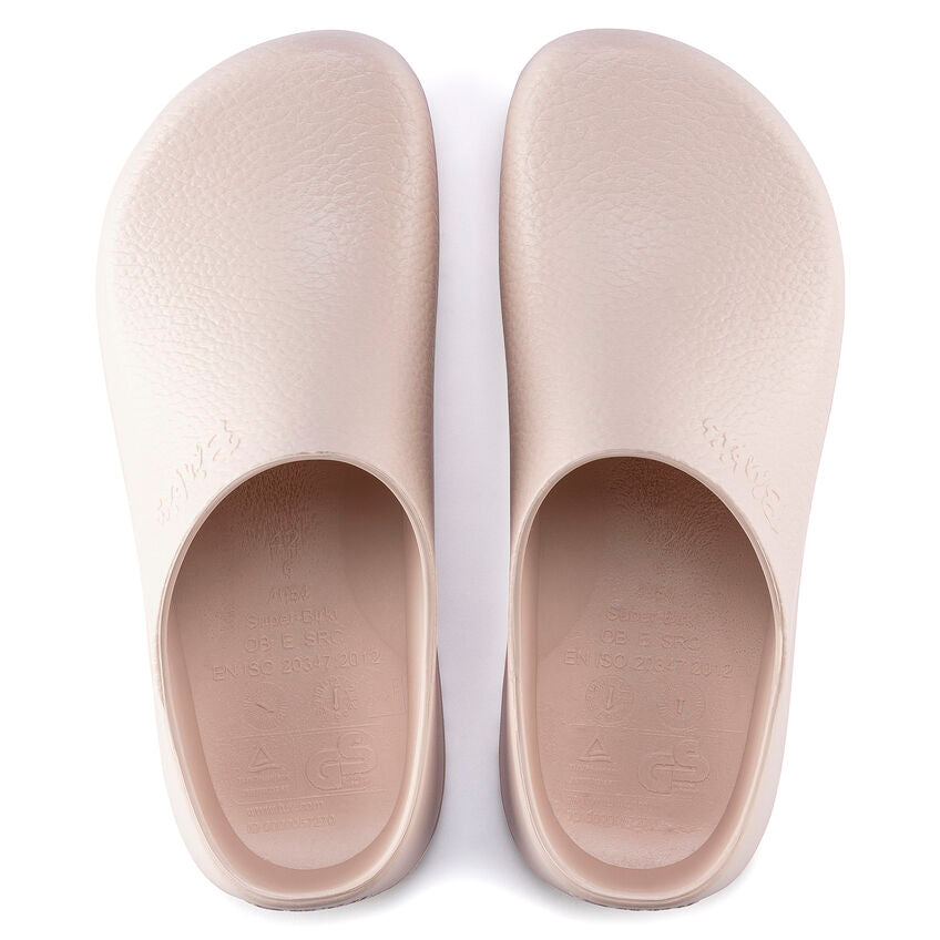 Birkenstock Women's Super-Birki Polyurethane in Light Rose Shoes