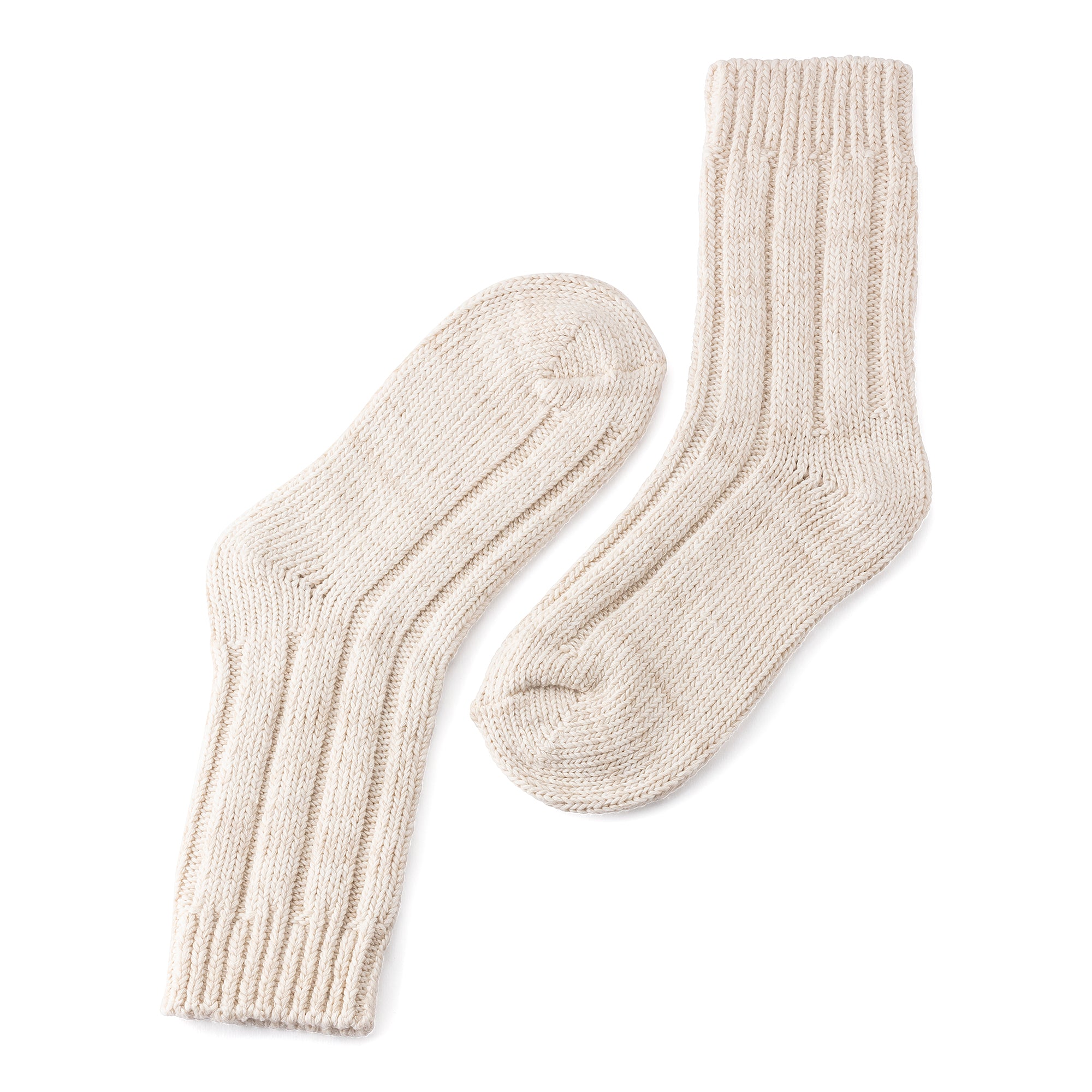Birkenstock Women Cotton Twist Cotton/Polyamide/Elastane Socks in Off White Socks