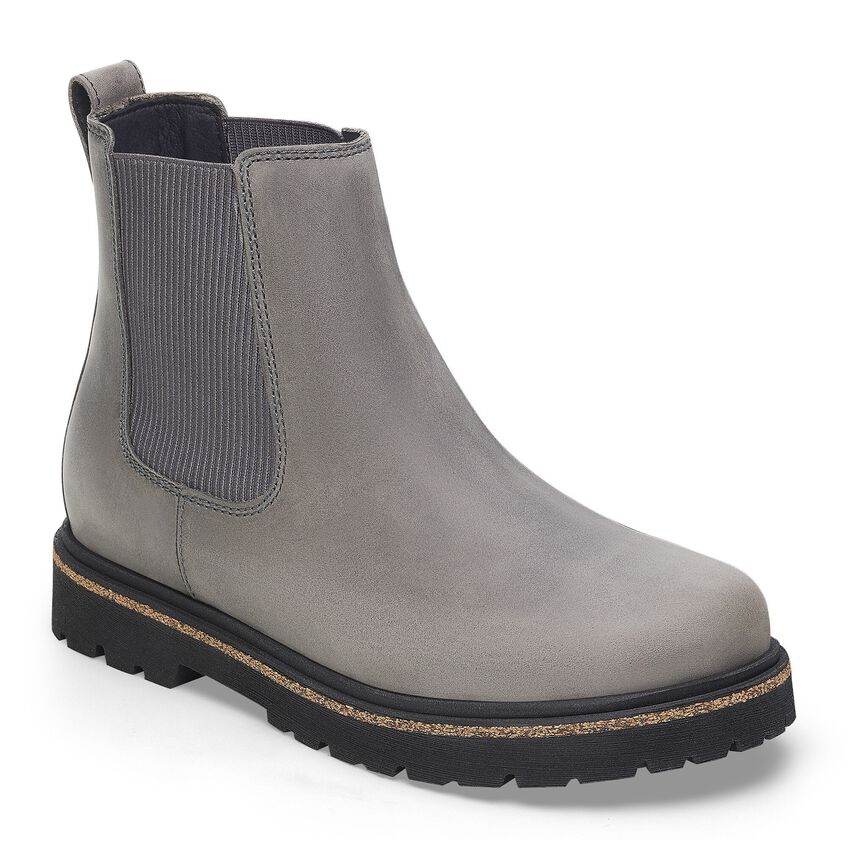 Birkenstock Women's Highwood Slip On Mid in Graphite Women's Boots