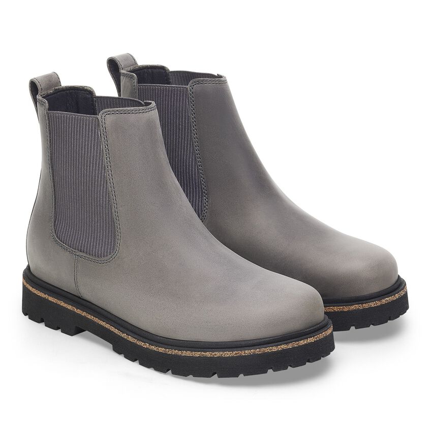 Birkenstock Women's Highwood Slip On Mid in Graphite Women's Boots