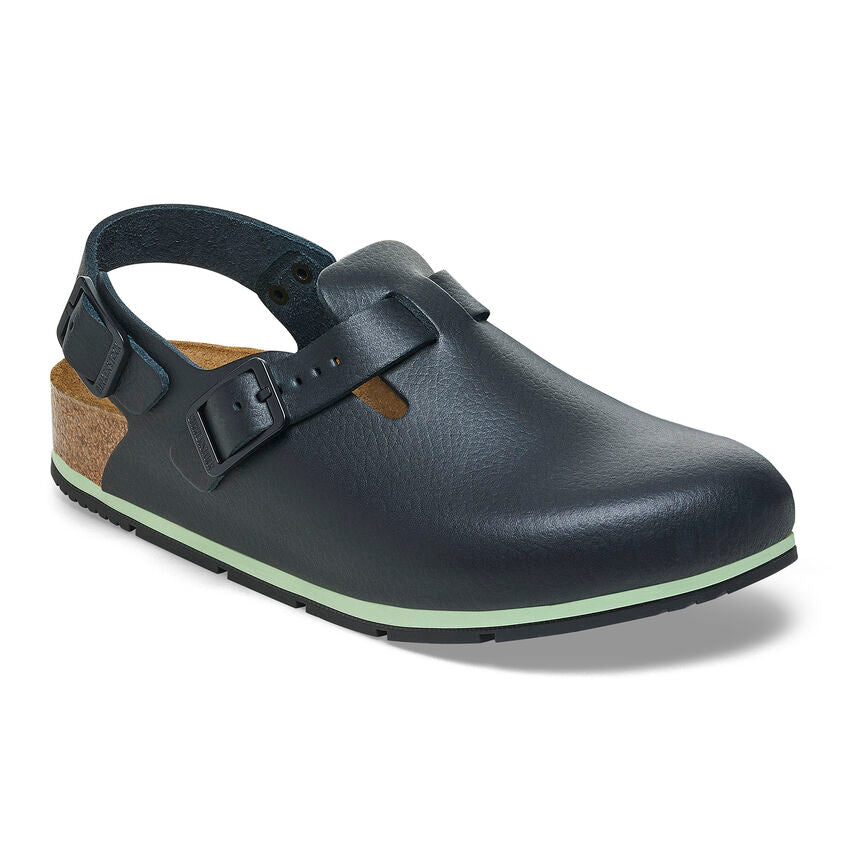 Birkenstock Tokio Pro Leather in Black Unisex Footwear