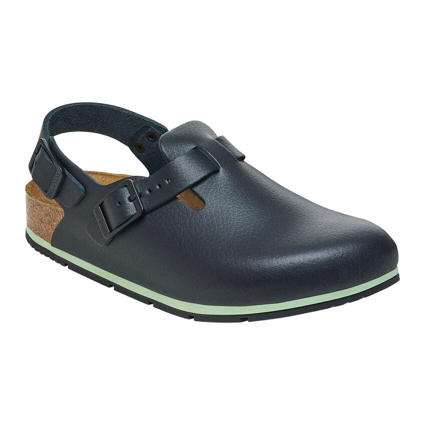 Birkenstock Tokio Pro Leather in Black Unisex Footwear