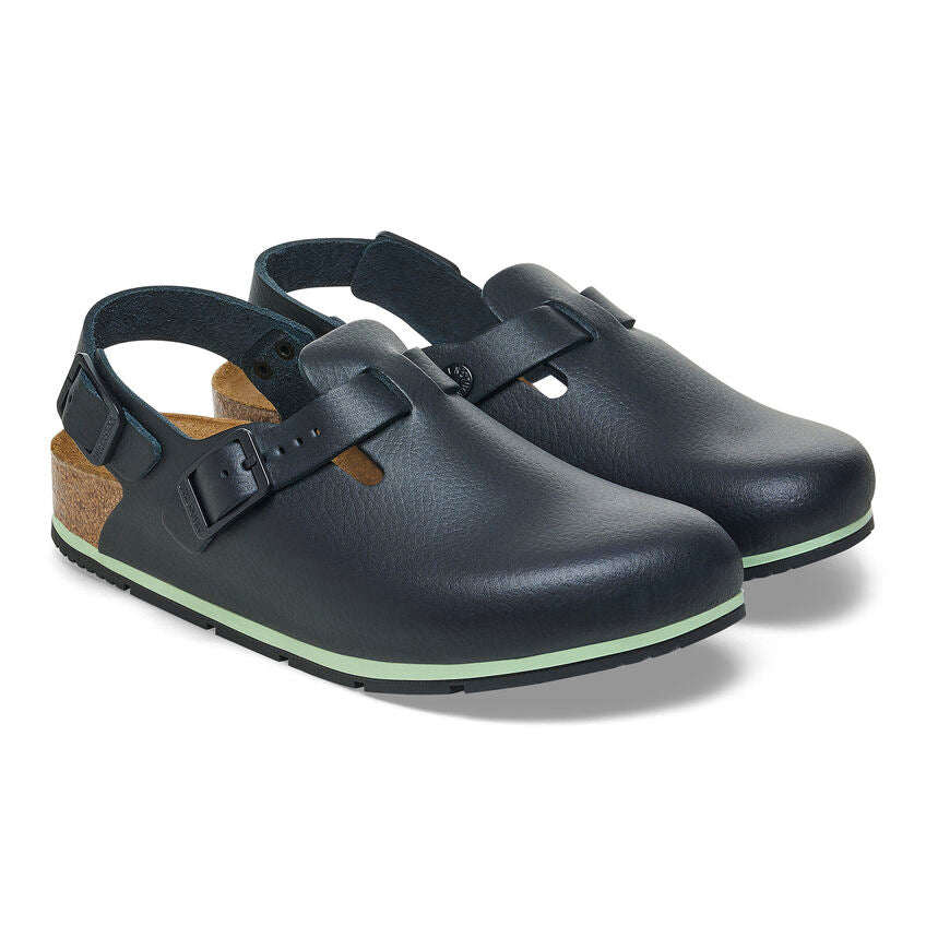 Birkenstock Tokio Pro Leather in Black Unisex Footwear