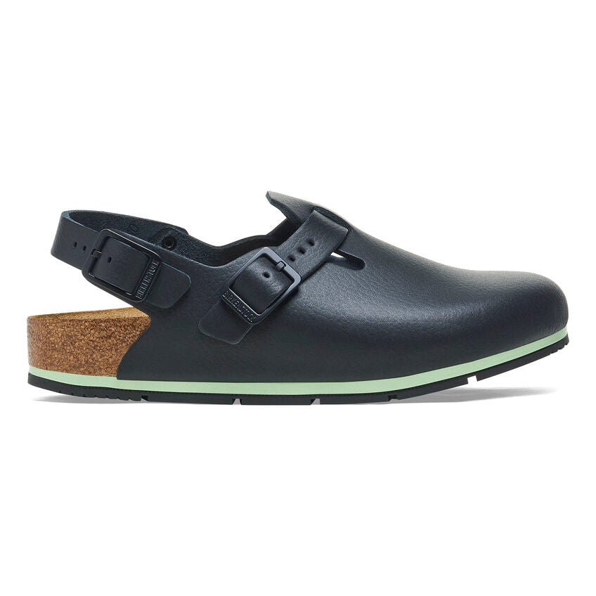 Birkenstock Tokio Pro Leather in Black Unisex Footwear