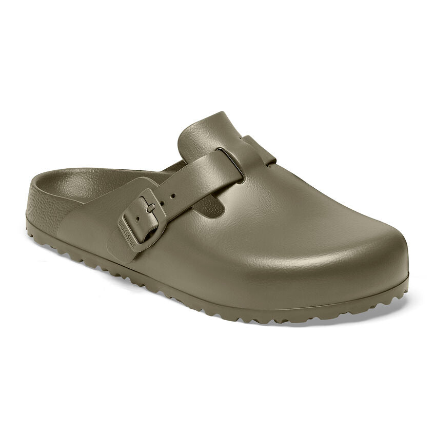 Birkenstock Boston Essentials EVA in Faded Khaki Unisex Footwear