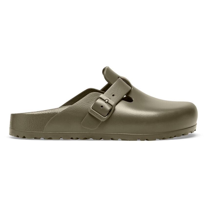 Birkenstock Boston Essentials EVA in Faded Khaki Unisex Footwear