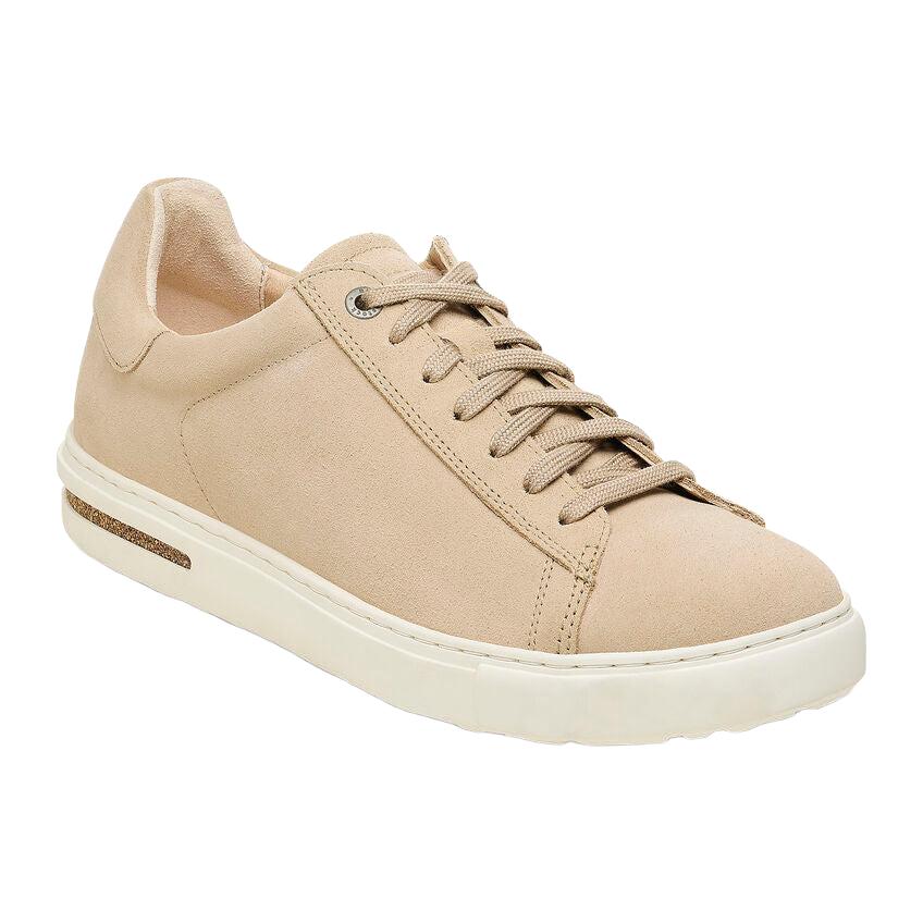 Birkenstock Bend Low Suede Leather Sneaker in Sandcastle Women's Footwear