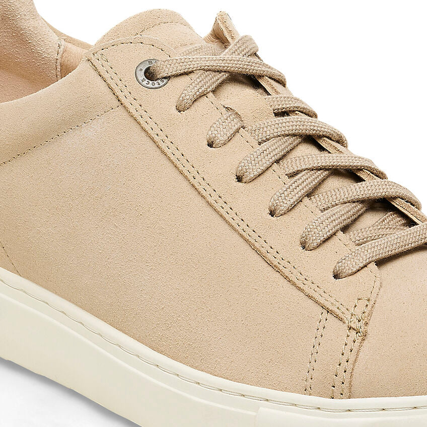 Birkenstock Bend Low Suede Leather Sneaker in Sandcastle Women's Footwear