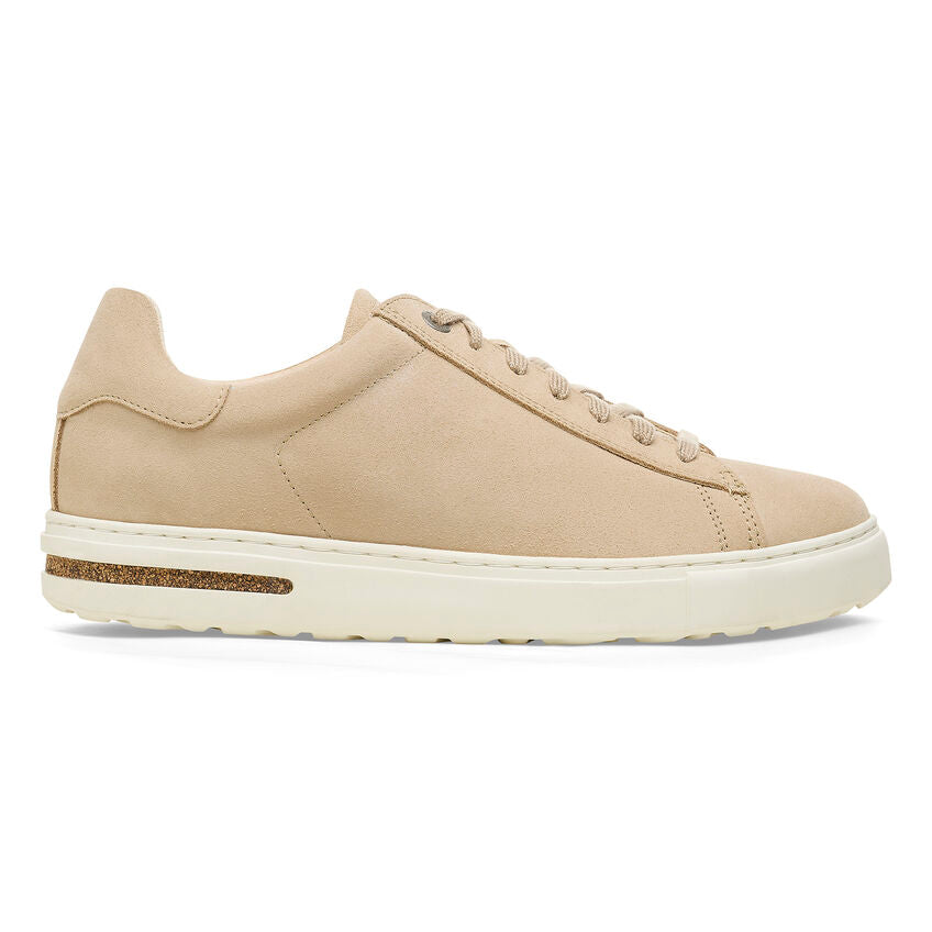 Birkenstock Bend Low Suede Leather Sneaker in Sandcastle Women's Footwear