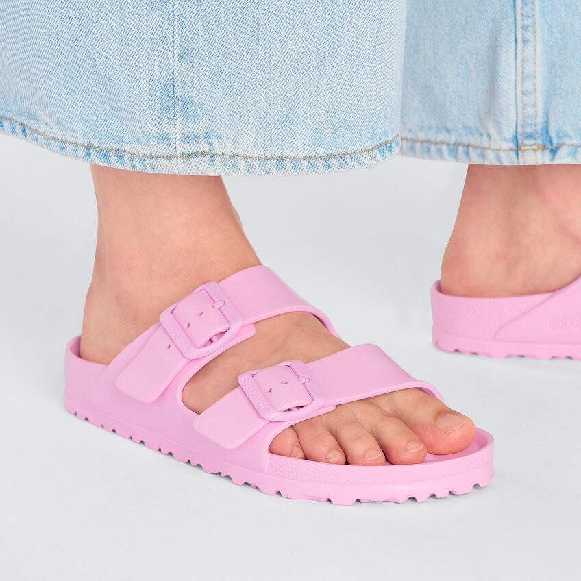 Birkenstock Women's Arizona EVA Essentials Sandal in Fondant Pink  Women's Footwear