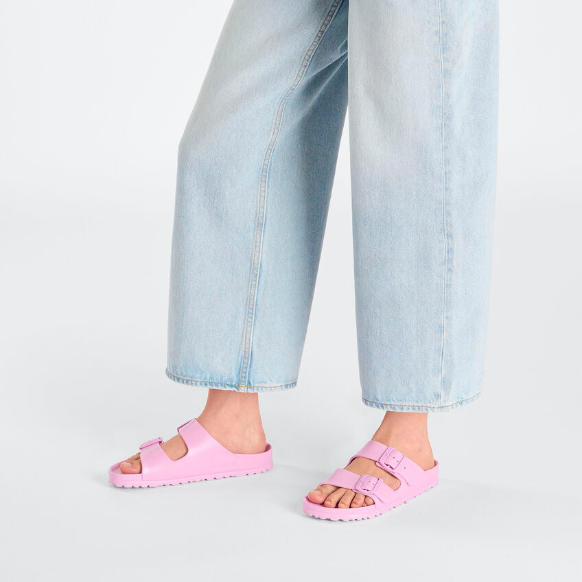Birkenstock Women's Arizona EVA Essentials Sandal in Fondant Pink  Women's Footwear
