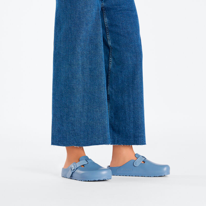 Birkenstock Boston Essentials EVA in Elemental Blue Women's Footwear
