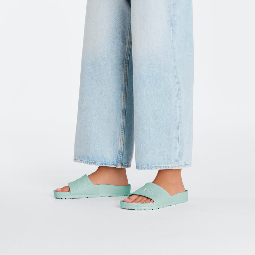 Birkenstock Barbados Eva Sandal in Surf Green Women's Footwear