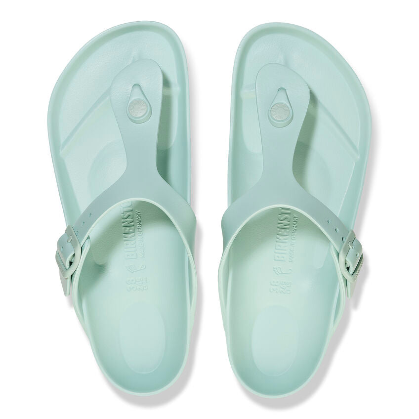 Birkenstock Women's Gizeh Essentials EVA Sandal in Surf Green Women's Footwear
