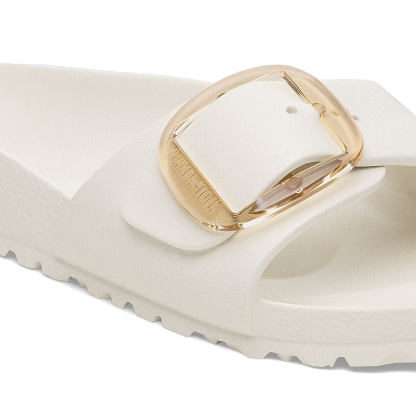 Birkenstock Madrid Big Buckle EVA in Eggshell