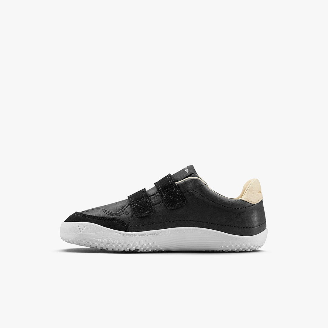 Vivobarefoot Kids Gobi Sneaker in Obsidian