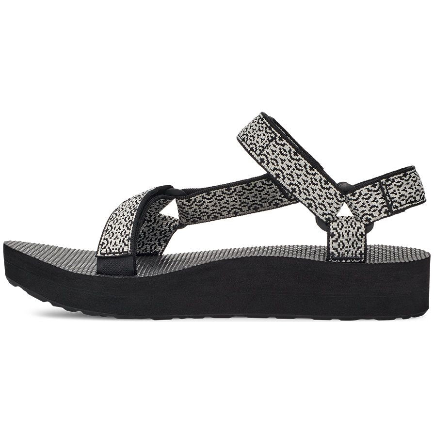 Teva Women's Midform Universal Sandal in Boho White Black Women's Footwear