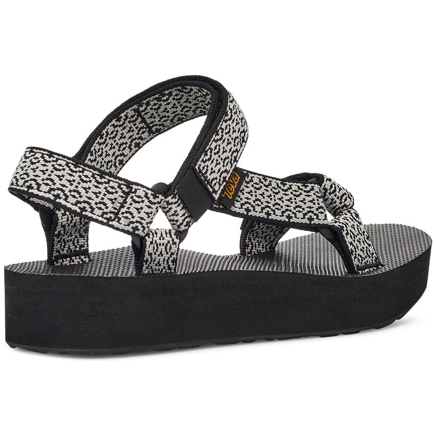 Teva Women's Midform Universal Sandal in Boho White Black Women's Footwear