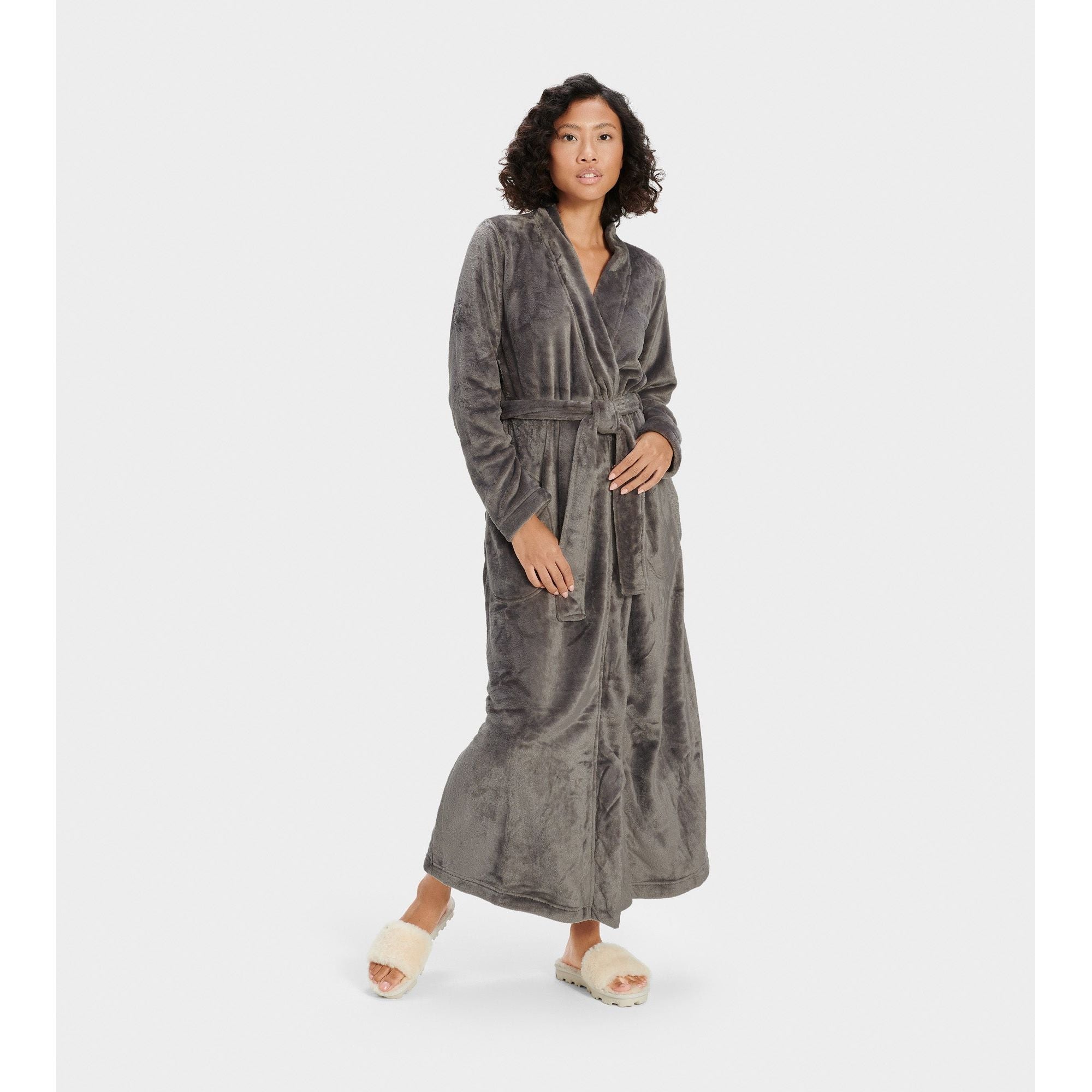 UGG Women's Marlow Robe in Charcoal Apparel & Accessories
