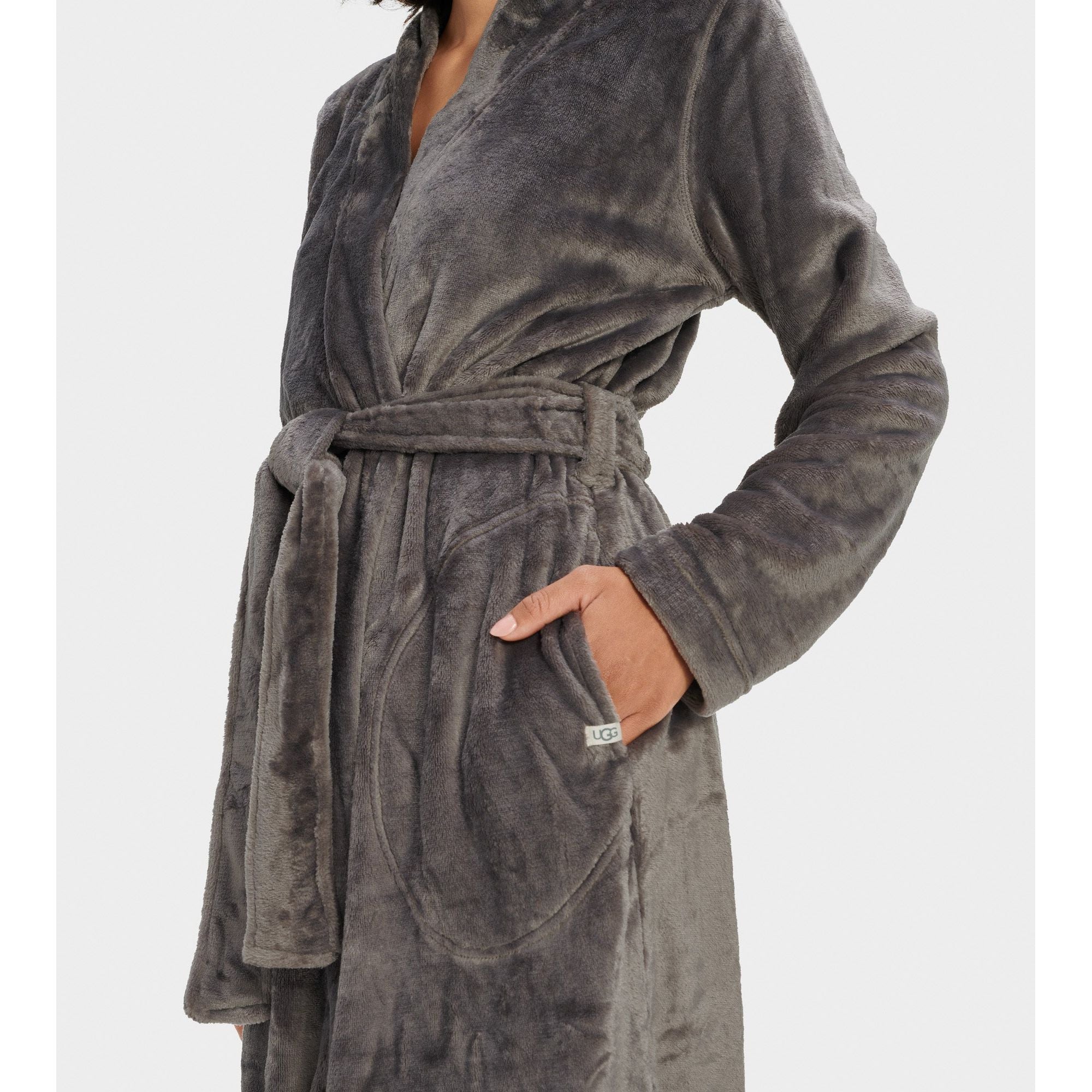UGG Women's Marlow Robe in Charcoal Apparel & Accessories