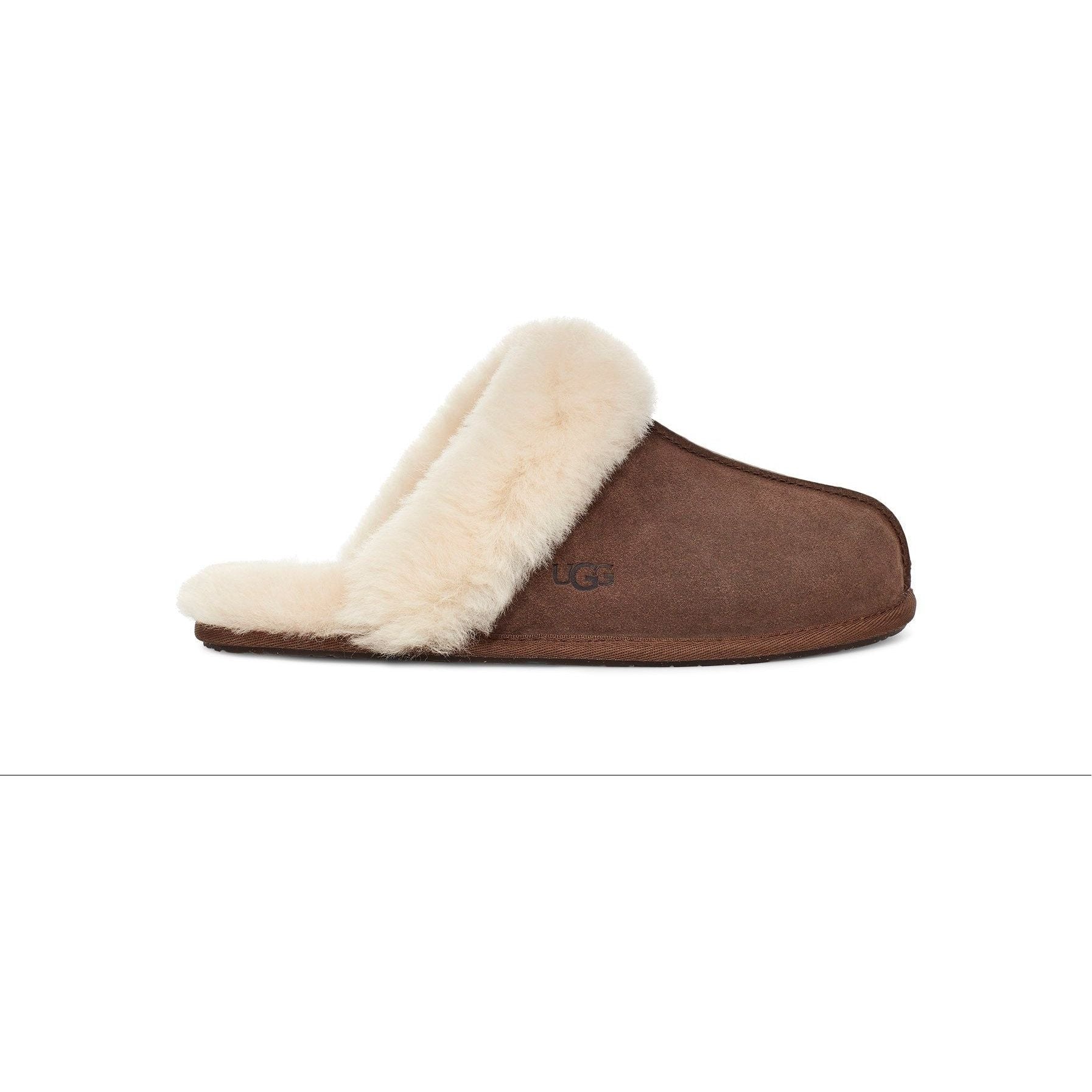 UGG Women's Scuffette II Slipper in Espresso-Footprint USA