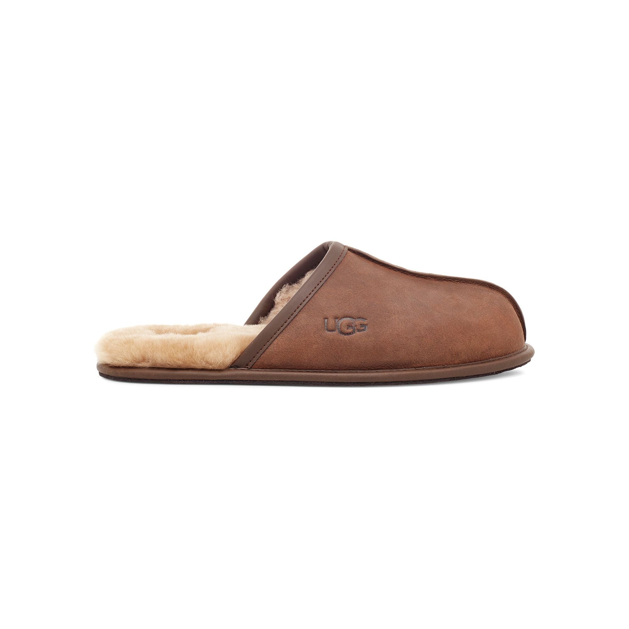 UGG Men's Scuff Leather in Tan Men's Footwear