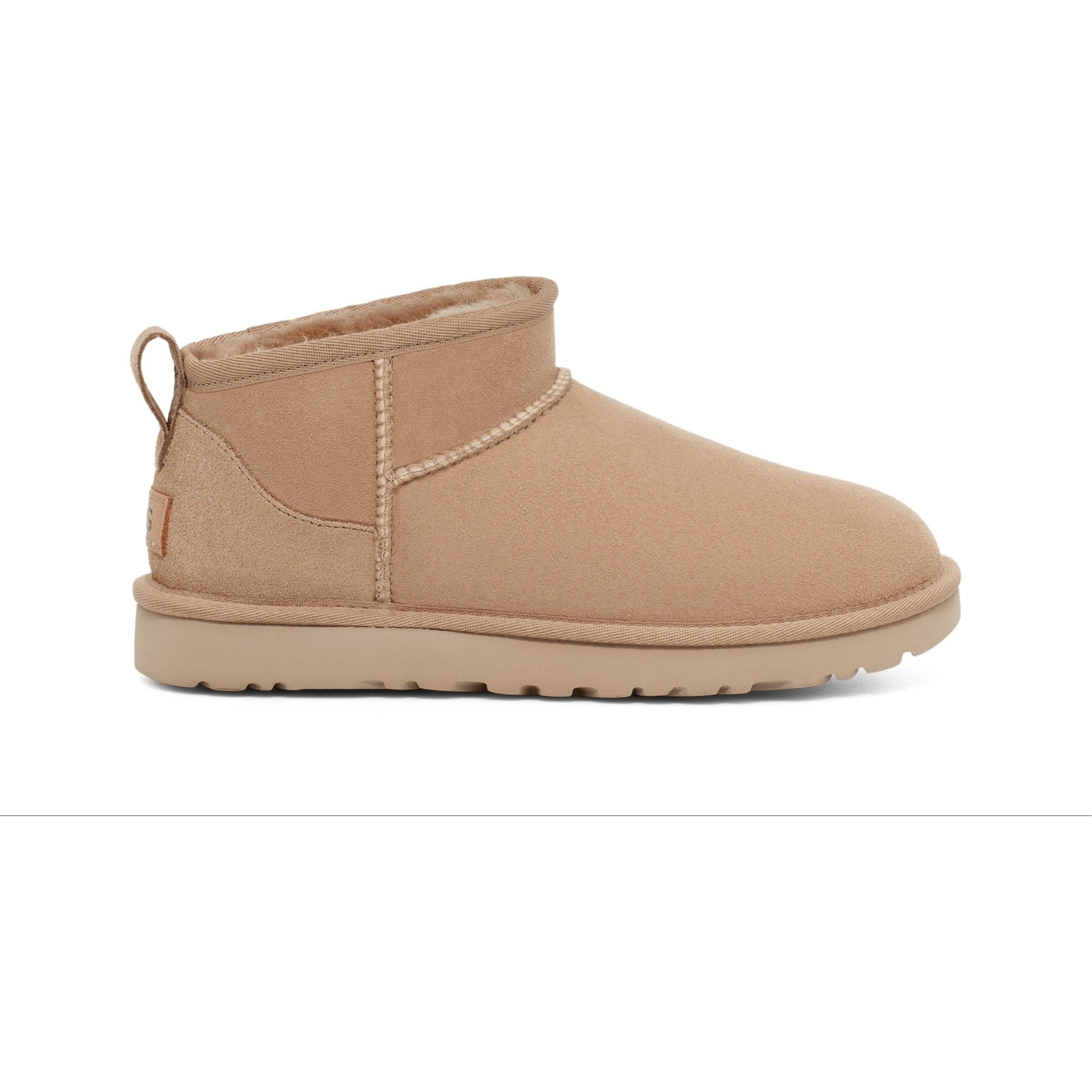 UGG Women's Classic Ultra Mini in Sand-Footprint USA