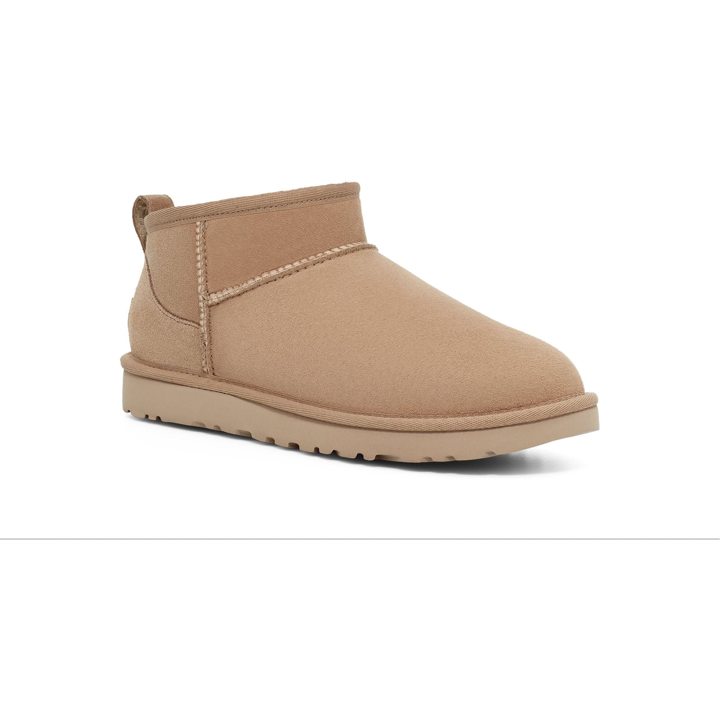 UGG Women's Classic Ultra Mini in Sand-Footprint USA