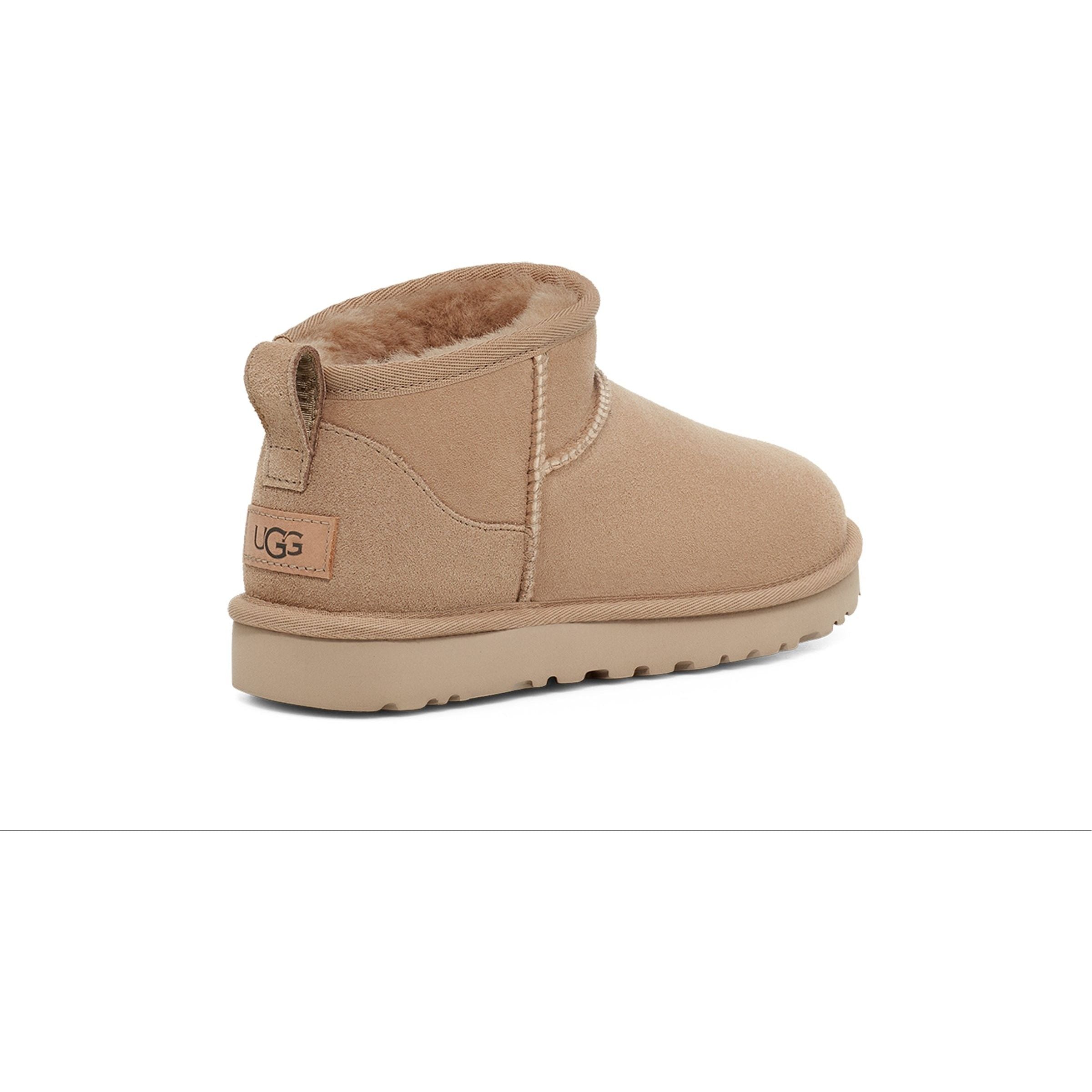 UGG Women's Classic Ultra Mini in Sand-Footprint USA