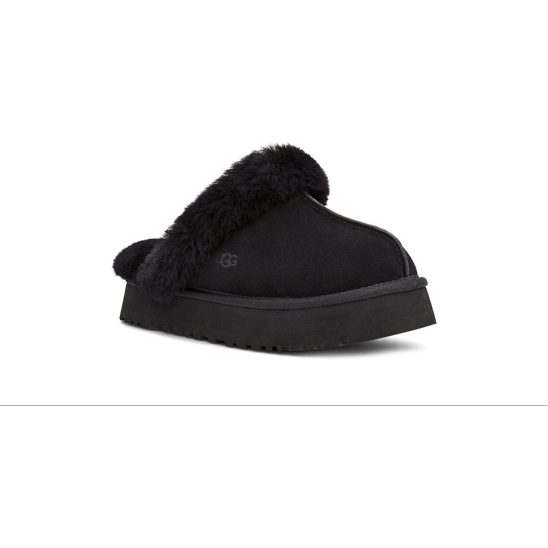 UGG Women's Disquette in Black-Footprint USA