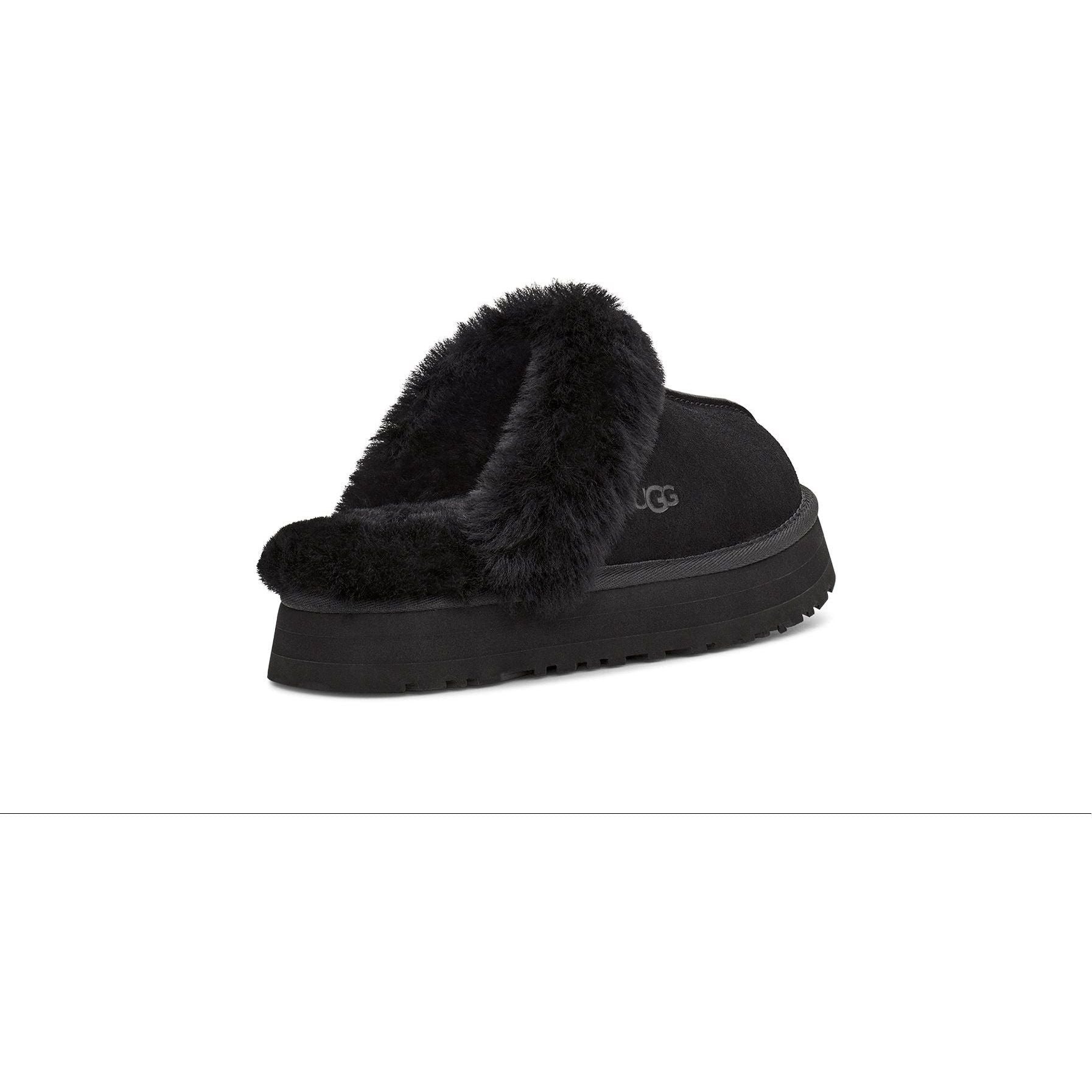 UGG Women's Disquette in Black-Footprint USA